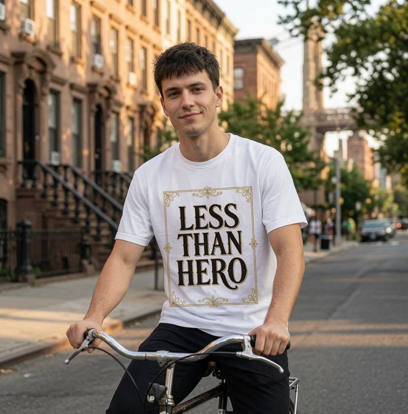 Less Than Hero Unisex Oversized T-Shirt
