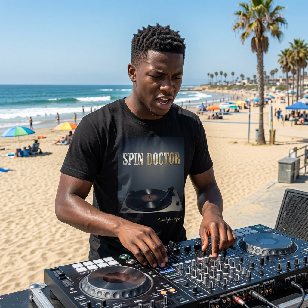 Essential Cotton T-Shirt- Audio Rx: The Spin Doctor Essential Cotton Tee