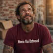 House the Unhoused statement t-shirt mockup