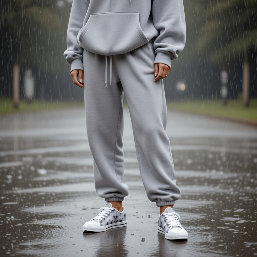 Star Bright Pattern I'm a Star Radiant Afar Sneakers | Low Top Canvas Shoes