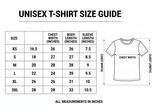 T-Shirt Size Chart