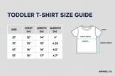 Toddler T-Shirt Size Chart
